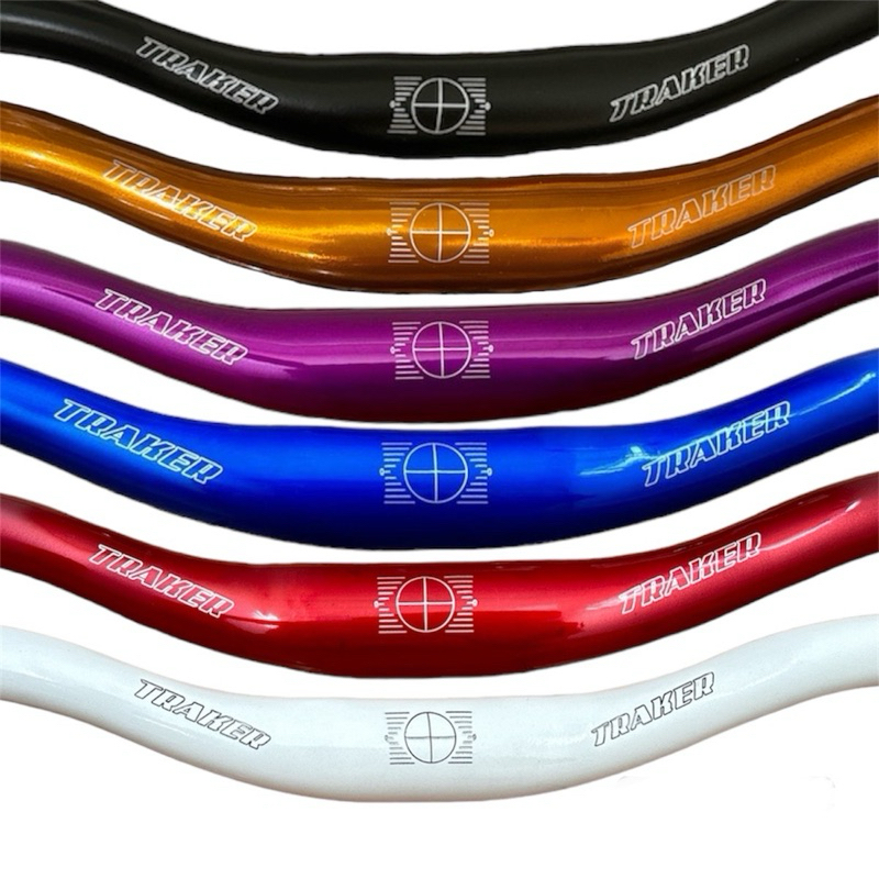 Guidão Mtb traker 31.8mm X 720mm Alumínio Curvo cores