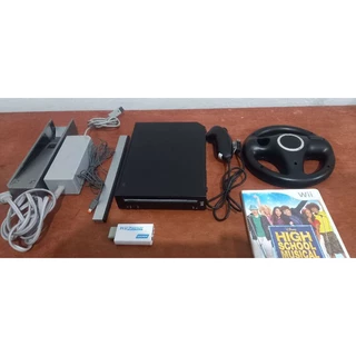 Nintendo Wii Preto Novinho Perfeito