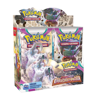Booster Box Pokémon - Escarlate e Violeta 2 - Evoluções em Paldea