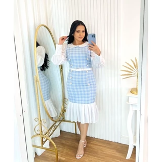 VESTIDO SAMANTA XADREZ