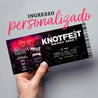 Item colecionável personalizado - KNOTFEST 2022