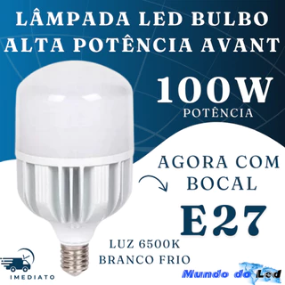 Lâmpada Led Bulbo 100w E27 6500k Alta Potência