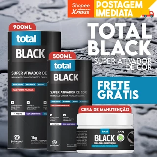Total Black Bellinzoni 500ml | 900ml Ativador De Cor Nero Marquina