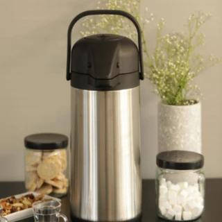Garrafa Inox Termica De Café 1L Bebidas Quentes E Geladas