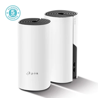 Roteador TP-Link DECO M4 Kit com 2 unidades Mesh Archer AC1200 Gigabit Dual Band