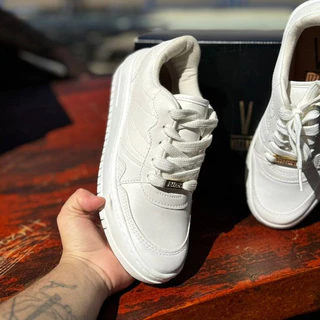 Tênis Feminino Plataforma Alta VIZZANO Casual Original Branco