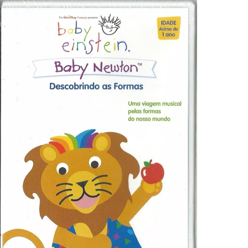 Dvd Baby Einstein - Baby Newton Descobrindo As Formas lacrado