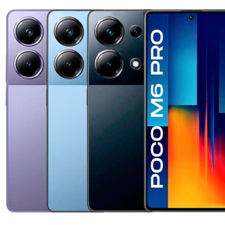 Celular Smartfone Xiaomi Poco M6 Pro 4G Versão Global 512GB e 256GB com Garantia e NF 6.67" + FONE