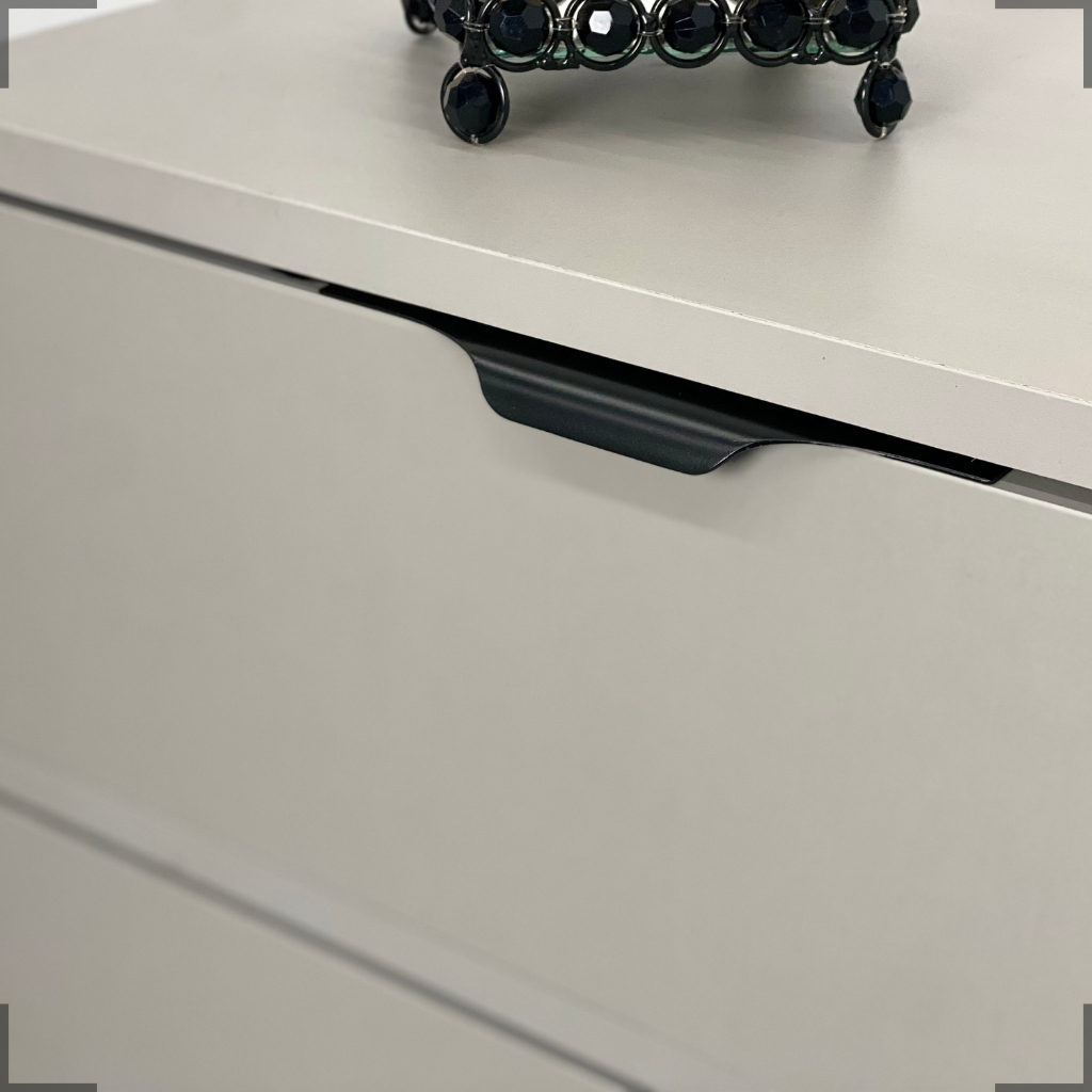 Kit 5 Puxadores De Alumínio Para Portas Gavetas Armários Banheiros E Cozinha