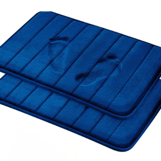 Tapete Soft Para Banheiro Antiderrapante Absorvente Macio Moderno 60x40