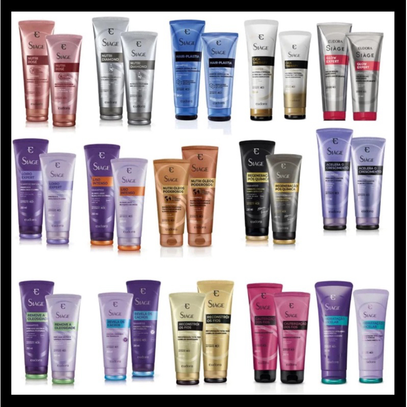 Kit Siàge Shampoo + Condicionador - Todas as Linhas