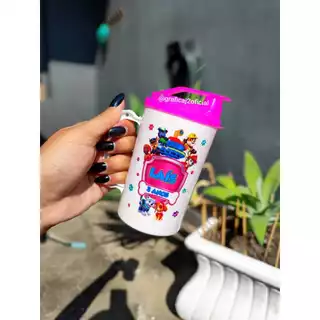 Caneca Baby 350ml Personalizada qualquer tema
