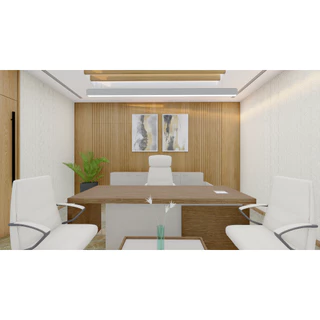 Quadro Abstrato Dourado Texturizado para escritório sala com Moldura Caixa
