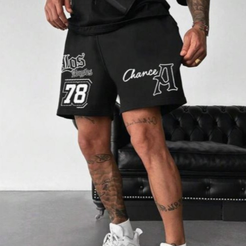 Short Bermuda Moletom Musculação Algodão Streetwear Casual Treino Academia Swag