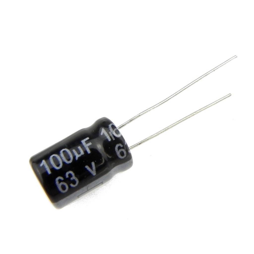 100uF, 63V, 20%, 105°, 2000h, 260mA, RM5, 10x13, SK063M0100A5S-1012, 9 Stück