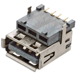 CONECTOR USB / CIRCUITRO IMPRESSO 90º