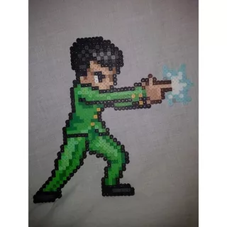 ímã / totem Yusuke Urameshi do Yu Yu Hakusho em Pixel Art