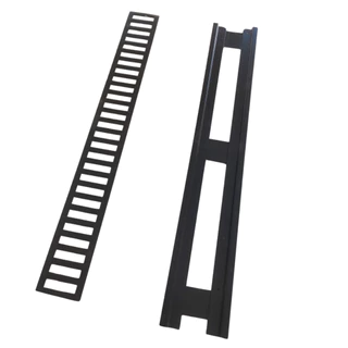 Ralo linear 8x50 grelha alumínio para garagem e piscina (1 peça 50cm)