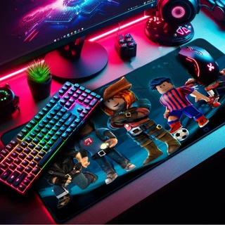 Mouse Pad Gamer Estampas Blox Premium Antiderrapante com Borda Costurada Diversos Tamanhos