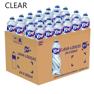 Detergente Ypê Lava Louças Liquido Caixa Fechada 24 Unidades 500 ml - Economia e Eficiência