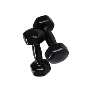 Par Halter Sextavado Emborrachado 3kg Musculação