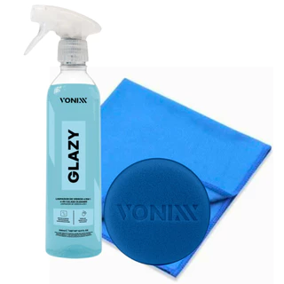 Limpa Vidros Glazy 4 Em 1 Pano Para Vidros e Aplicador Vonixx