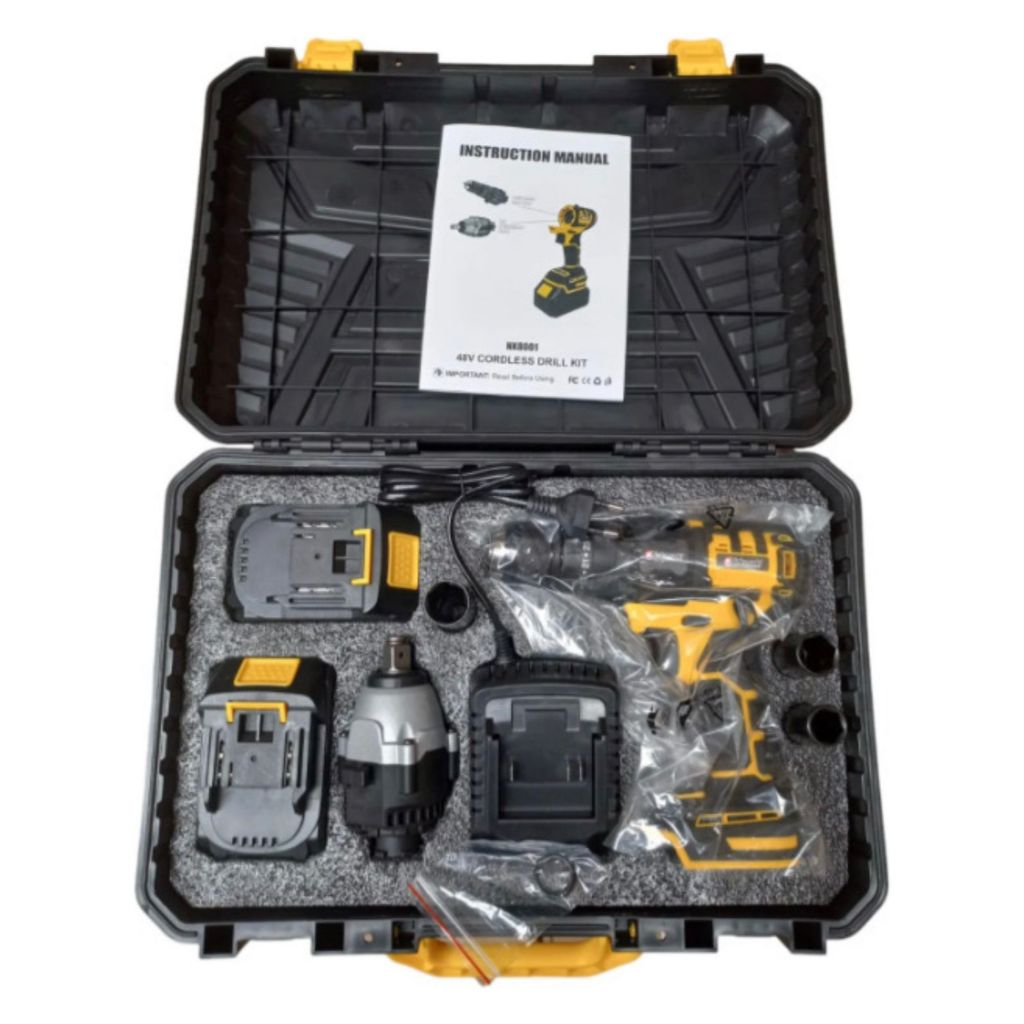 Kit Ferramenta Intercambiável A Bateria 5 Em 1 48v Brushless