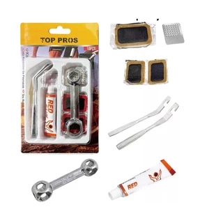 Reparo Emergência Kit para Conserto de Pneu de Bicicleta com 10 pçs