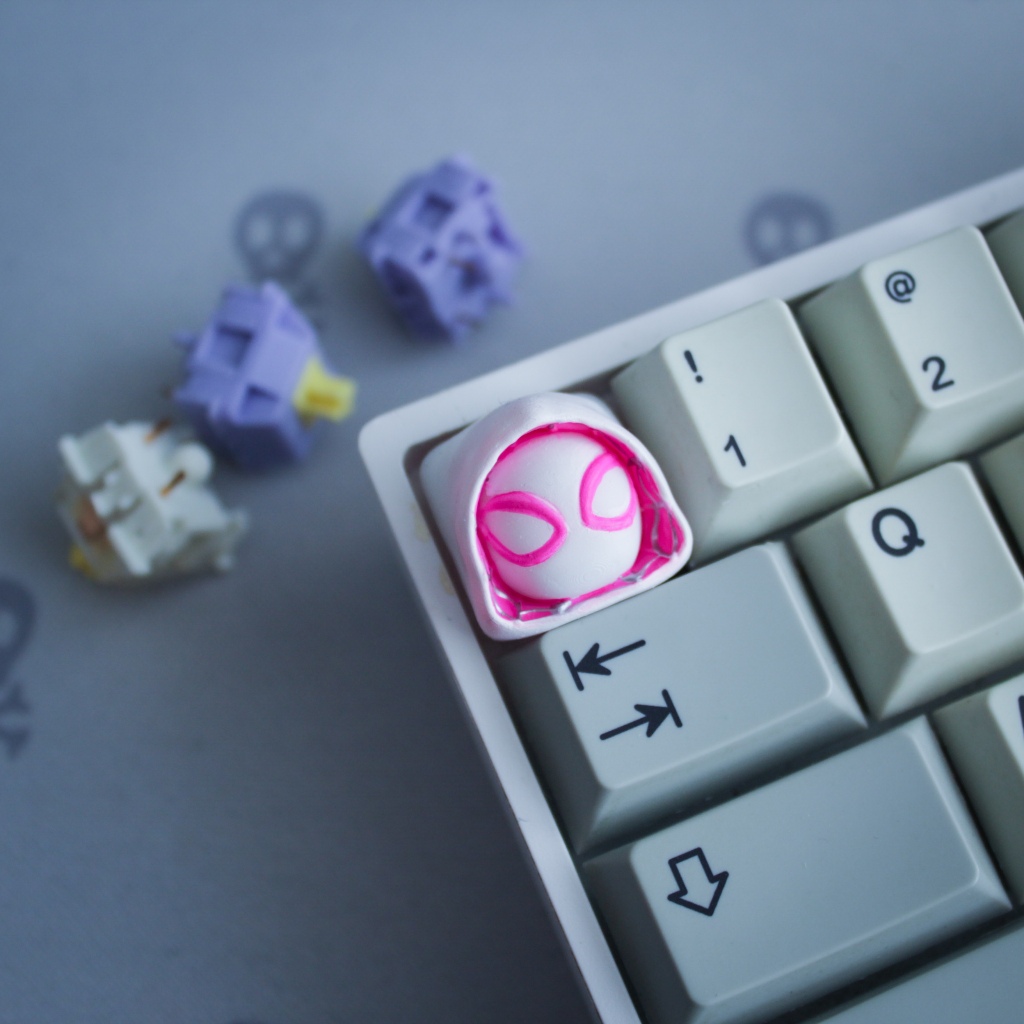 Keycap Para Teclado Mecânico Spider Girl