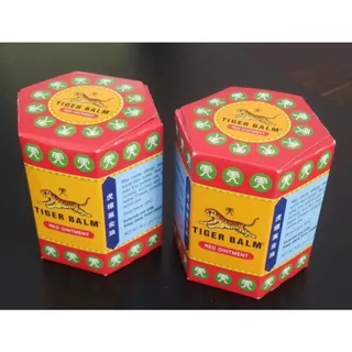 Kit 02 Pomada Creme Tiger Balm 20g Ointment Red Importada 100% Original Made In Taiwan