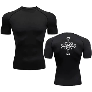 Camisetas de compressão térmica Símbolo da tribulação do Barba Branca: Conforto, alta performance, materiais respiráveis. Disponíveis nos tamanhos PP/ P / M / G
