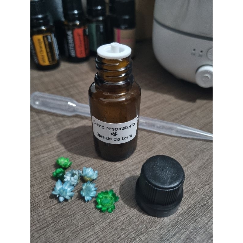BLEND RESPIRATORIO RINITE GOTAS Alivio respiratório 15ml com Oleos ...