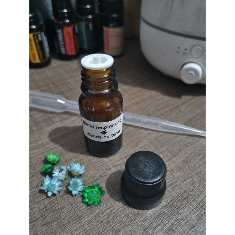 BLEND RESPIRATORIO RINITE GOTAS Alivio respiratório 10ml com Oleos ...
