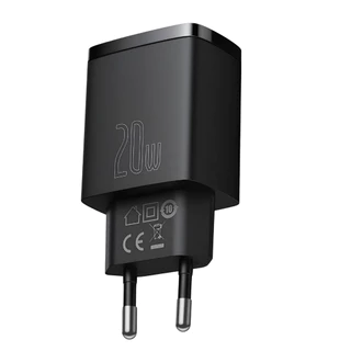 Carregador Baseus 20w Turbo De Parede Usb + Tipo C