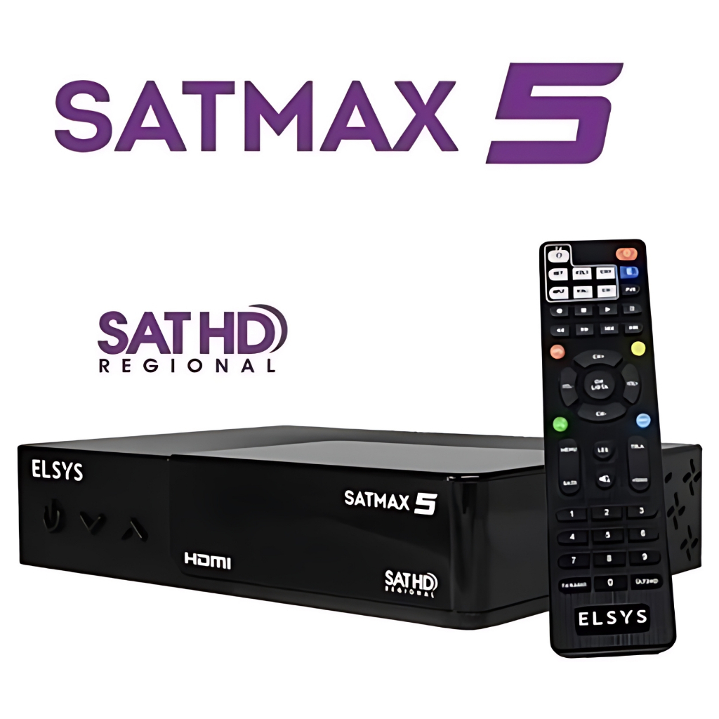 Receptor Digital Elsys Satmax 5 Banda C Ku Full Hd Etrs70 | Shopee Brasil