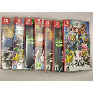 5 Jogos Nintendo Switch Mídia Física - Escolha os seus 5 - Pouco Jogado