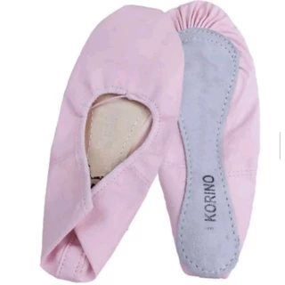 Sapatilha Meia Ponta, Korino Sola inteira cor Preta, Rosa, Branca (Marca Só Dança)