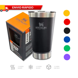 Copo Térmico inox Com Logo Tampa e Abridor