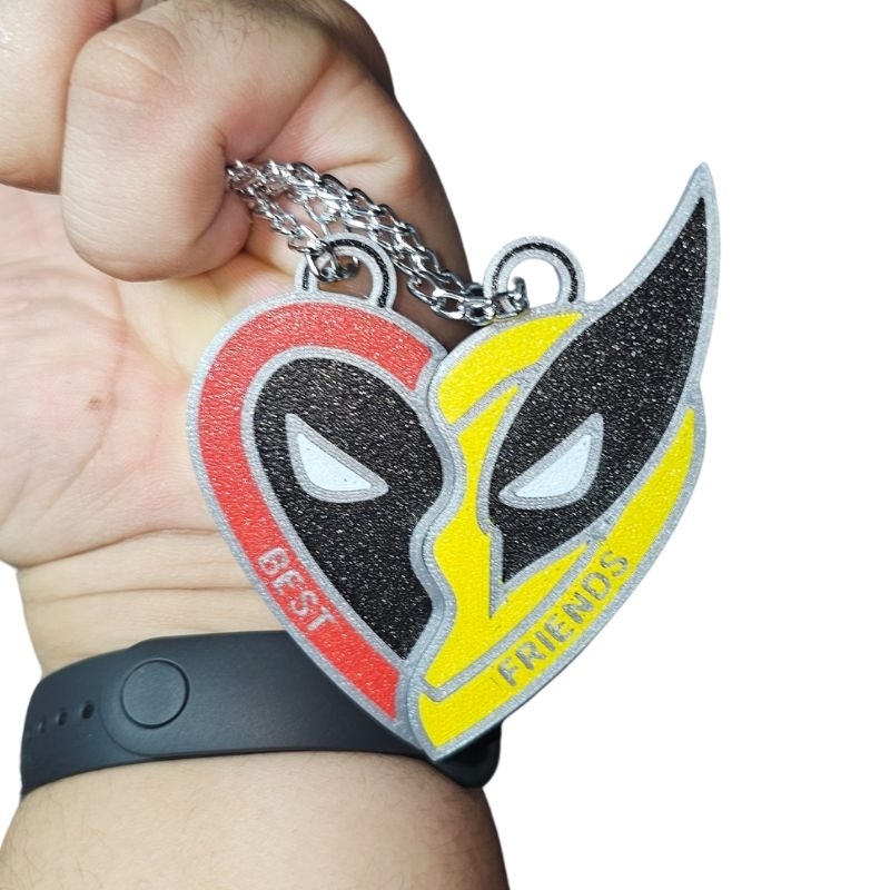 Chaveiro Deadpool e Wolverine