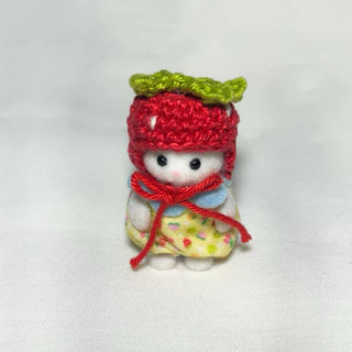Roupas de crochê para sylvanian families