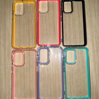 Transparente Handyhülle Für Motorola E14/G04/G04S/G24 – Acryl + TPU, Mit Erhöhtem Rand | Blau