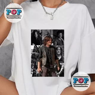 Camiseta The Walking Dead Daryl Dixon Norman Reedus Blusa Serie