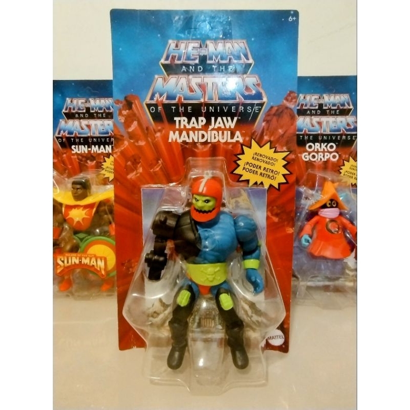 Trap Jaw Mandíbula Origins - Masters Of Universe He-Man | Shopee Brasil