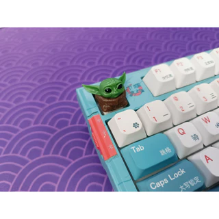 Keycap Baby Yoda para teclado mecânico