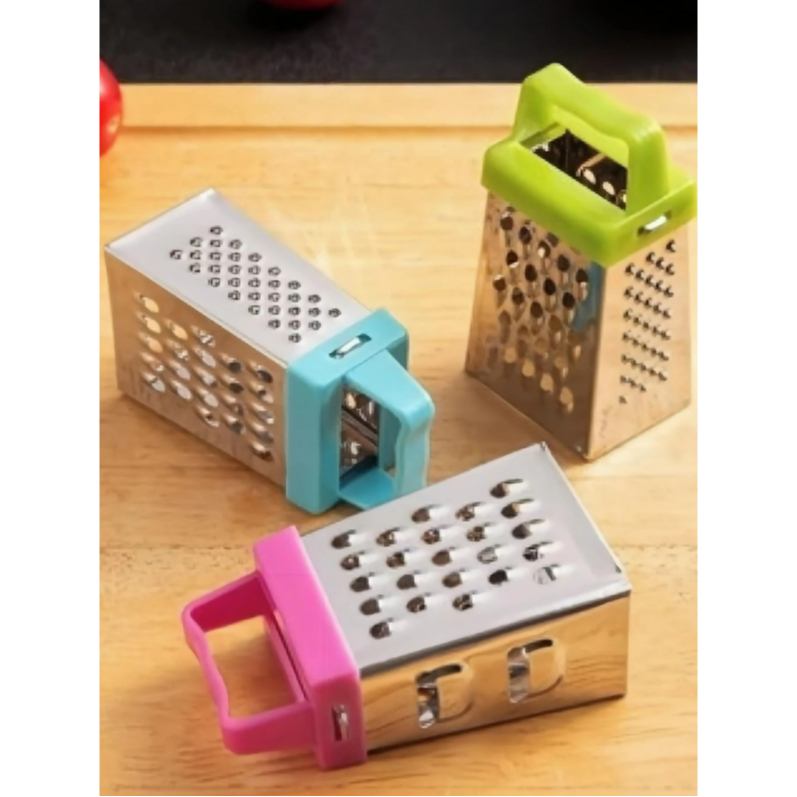 Mini Ralador Aço Inox com 4 Faces e Encaixe | Shopee Brasil