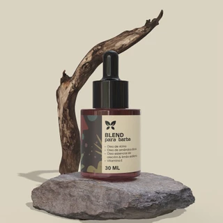 Blend de óleos para barba, crescimento e hidratação, 100% NATURAL skin care
