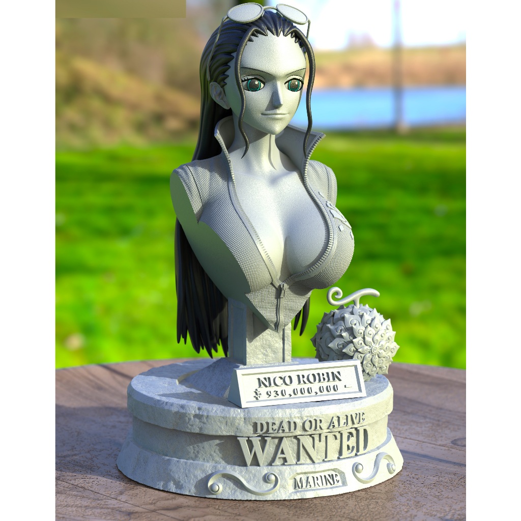 Nico Robin Busto - One Piece - colecionavel - Action Figure
