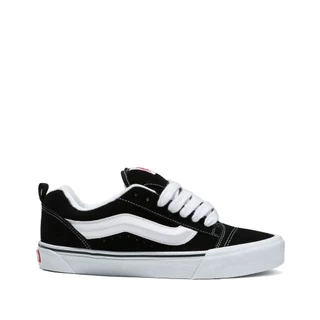 Tenis Vans Vault KNU Skool Vintage Tênis Casual Skate Preto E Branco