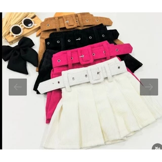 Shorts saia estiloso blogueira