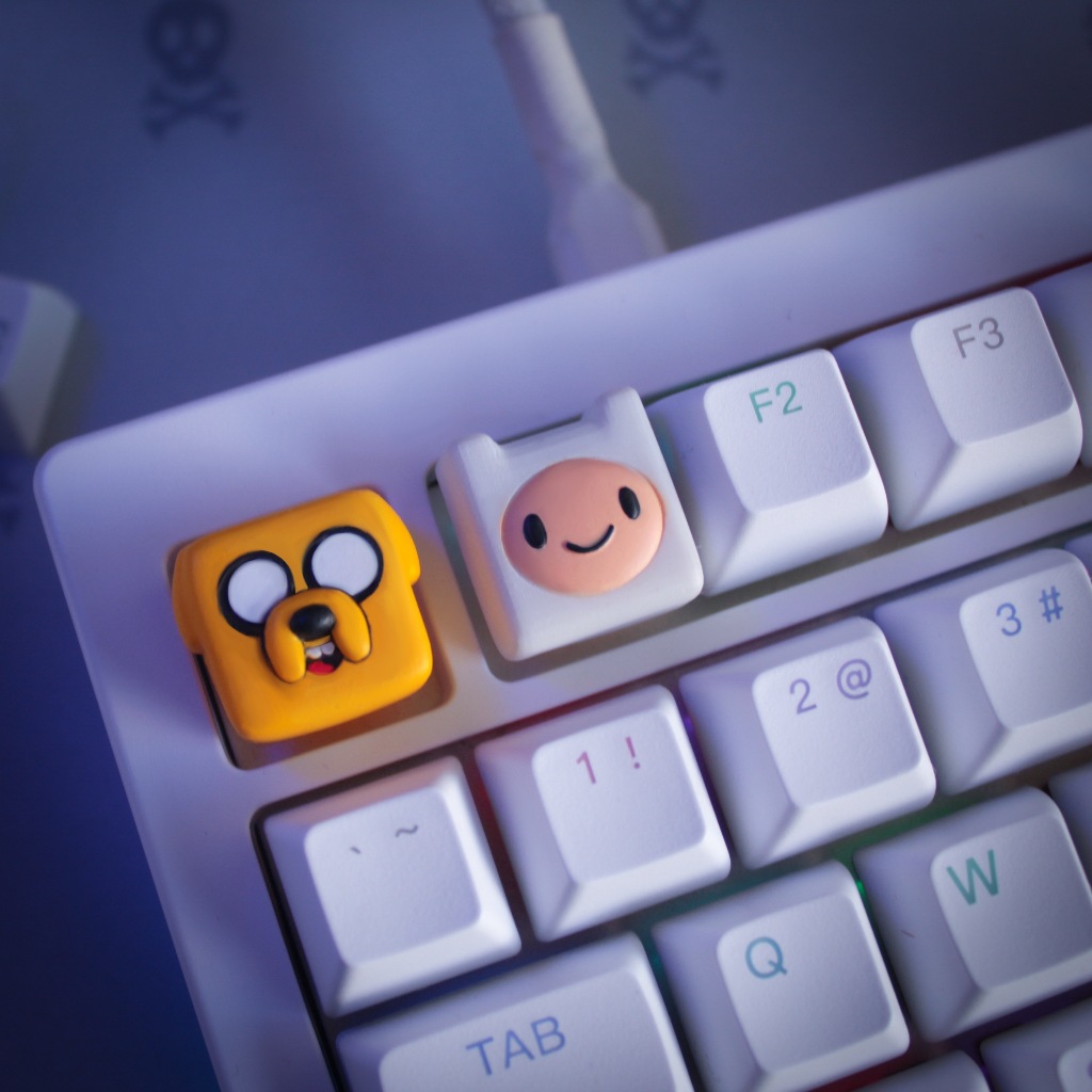 Keycap Hora De Aventura Para Teclado Mecânico